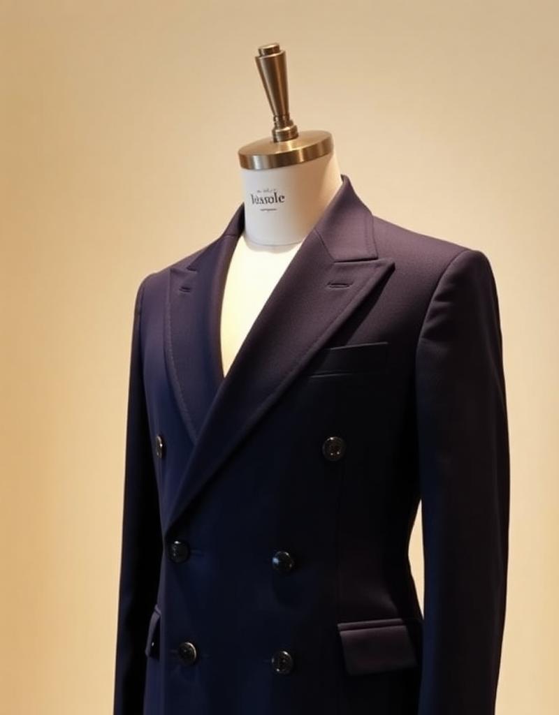Midnight Double-Breasted Suit