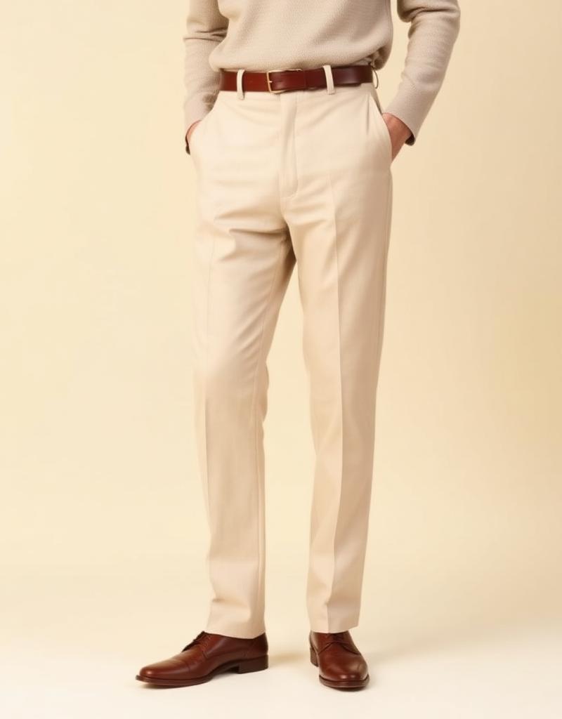 Stone Linen Trousers