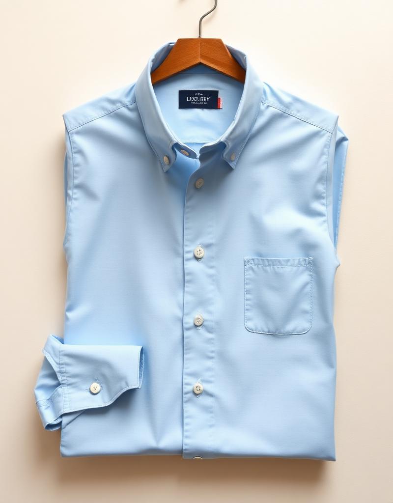 Pale Blue Tailored Shirt